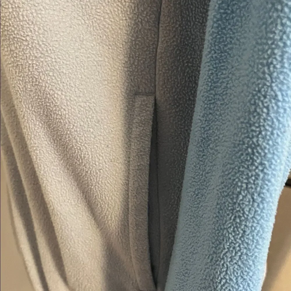 Patagonia Girls Blue Multicolor Zip Up Hoodie Sweatshirt Gorpcore Outdoor